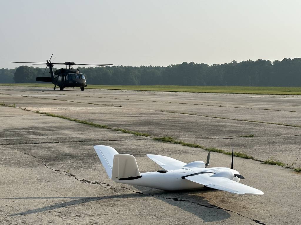 U.S. Army Central conducted a test of the CARPE Dronvm application at McEntire Joint National Guard Base and Poinsett Range on July 18, 2023.