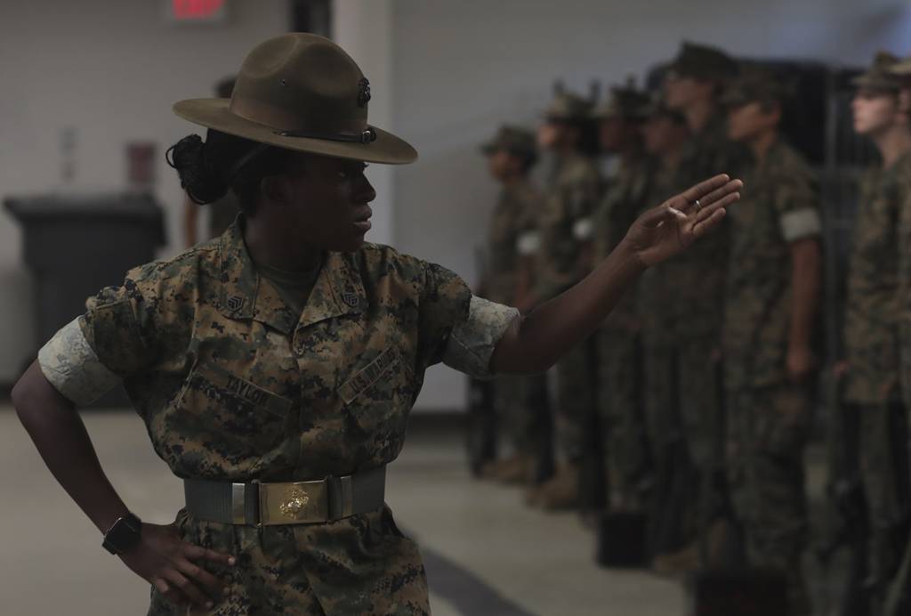 Women will attend boot camp at San Diego Marine Corps Recruit Depot for  first time in history