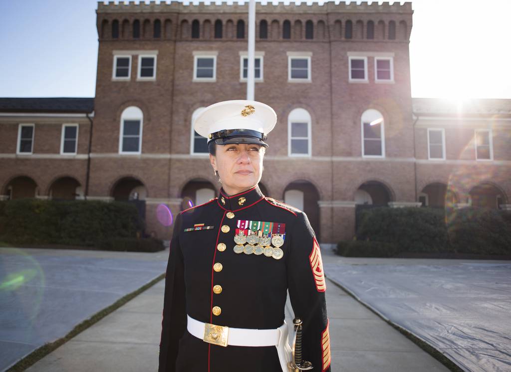 Marines adopt new uniform rules for cammies, dress blues