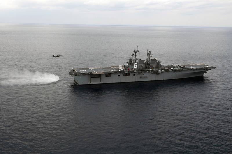 USS America Conducts Operations in East China Sea
