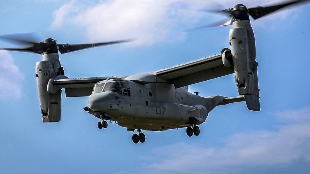 Marine Osprey crashes near Okinawa, crew members rescued