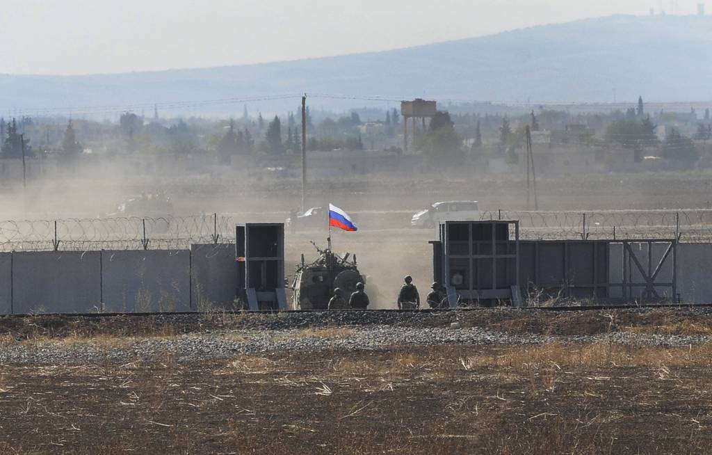 Russia-Turkey joint patrol Syria