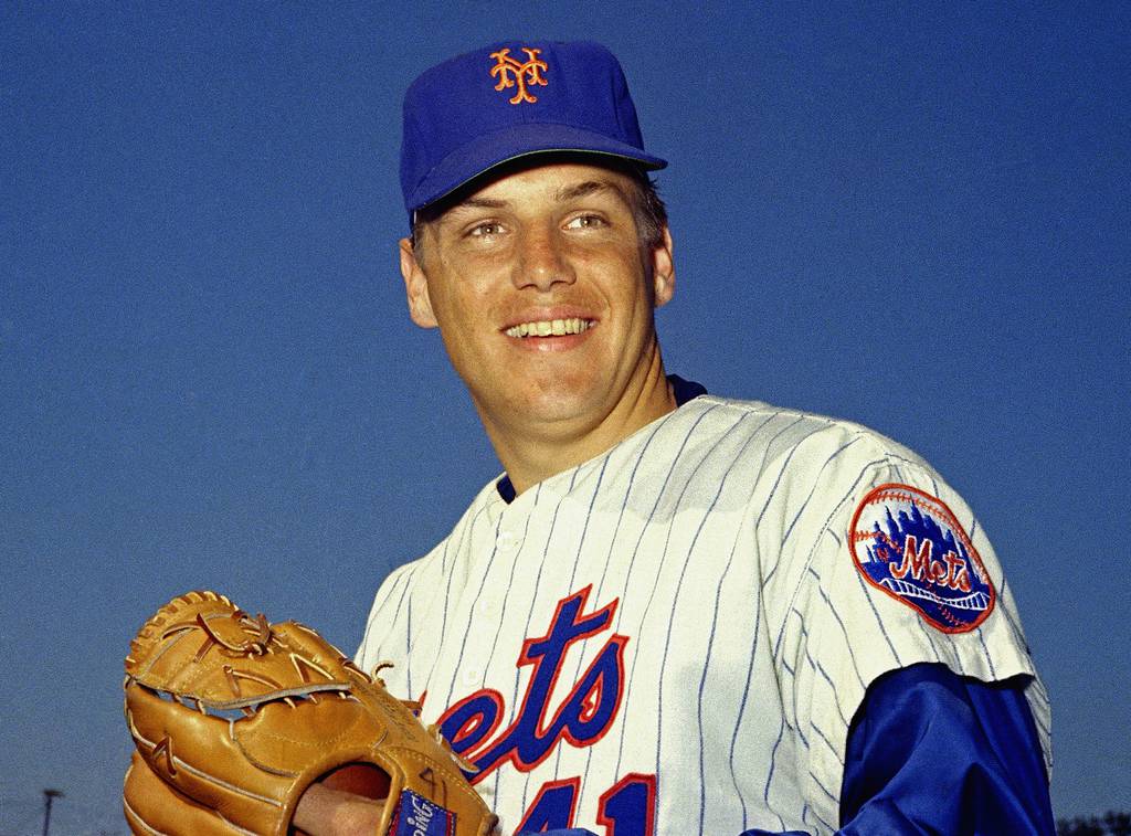 In this March 1968 file photo, New York Mets pitcher Tom Seaver poses for a photo, location not known.