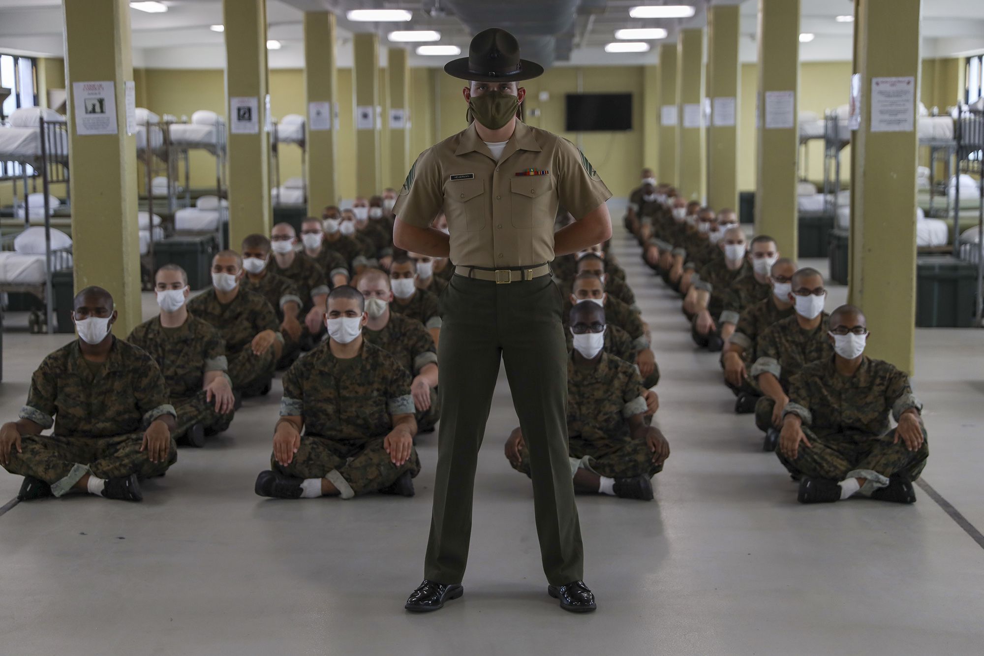 Marine Boot Camp Schedule 2022 No More Quarantine For Marine Recruits About To Start Boot Camp