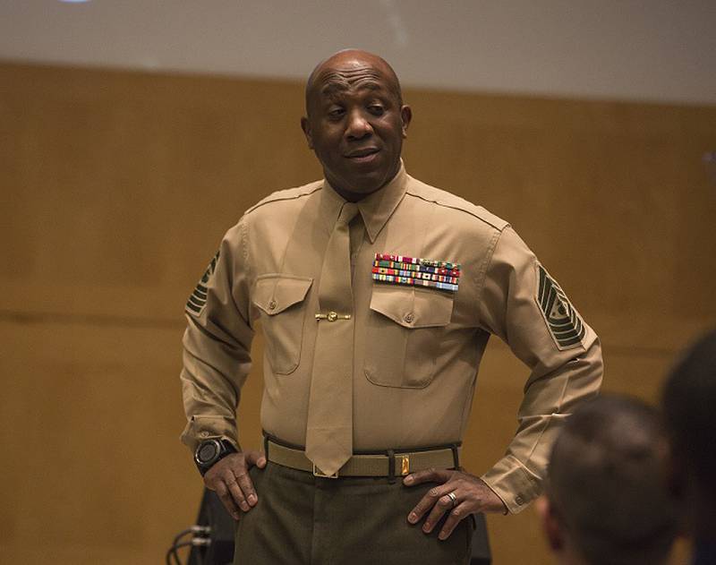 ‘Spiritual fitness’ not just about God, sergeant major of the Marine