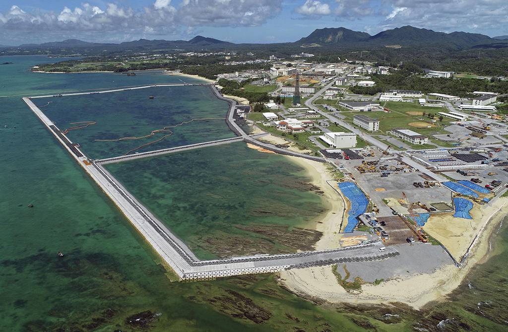 Okinawa governor renews demand to stop Marine Corps' Futenma base  relocation plan