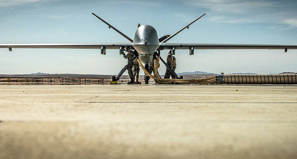 Drone marine clearance