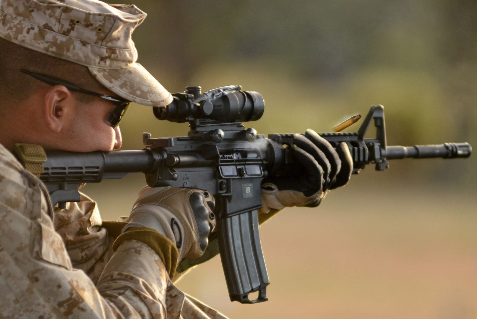 Marine grunts react to switch from the M16 to the M4