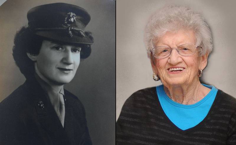 Sgt. Dorothy Schmidt Cole turned 107 on Saturday, Sept. 19, 2020, making her the oldest living Marine veteran, according to the Marine Corps.