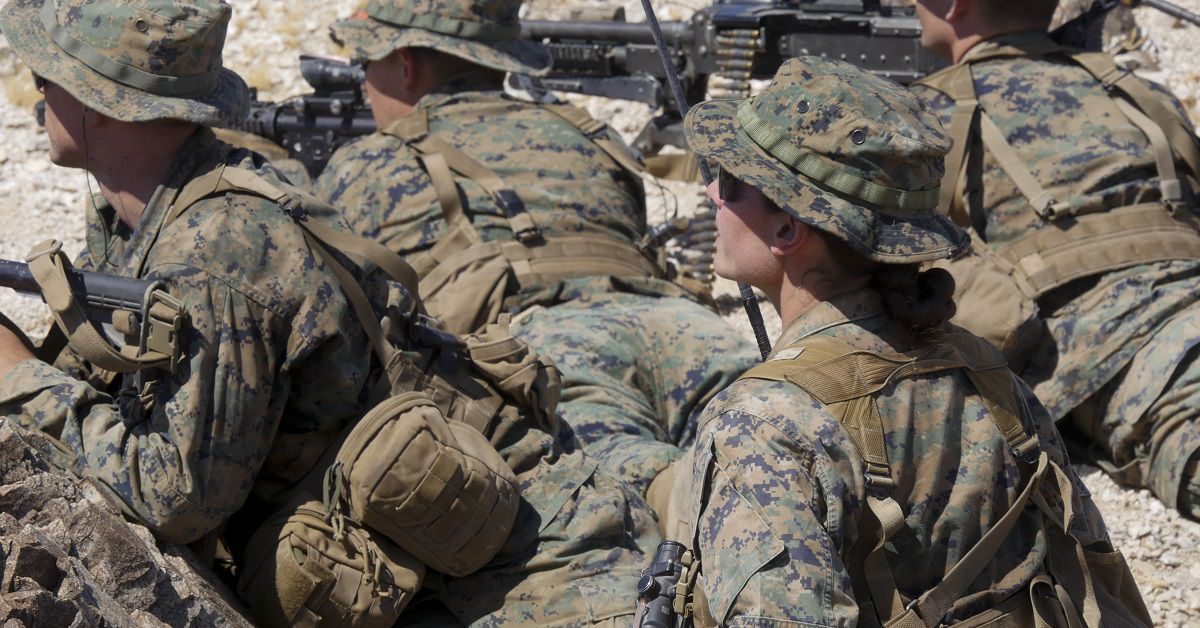 Maleri nudler fange 60% more female Marines, sailors serving in previously all-male units than  in 2018