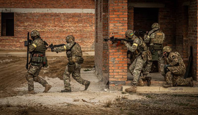 Ukrainian soldiers, Rapid Trident