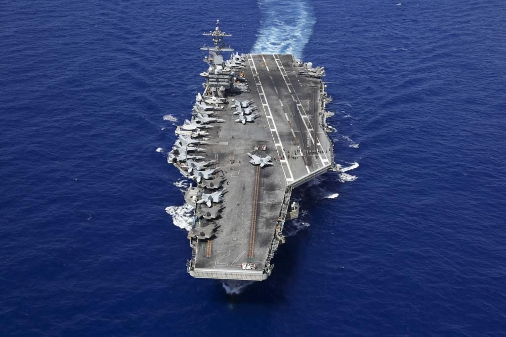 USS Abraham Lincoln strike group returns from deployment