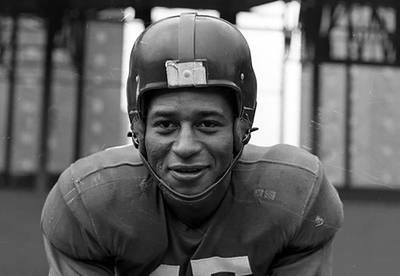 This undated photo provided by United States Coast Guard shows Emlen Tunnell, the first Black player inducted into the Pro Football Hall of Fame.