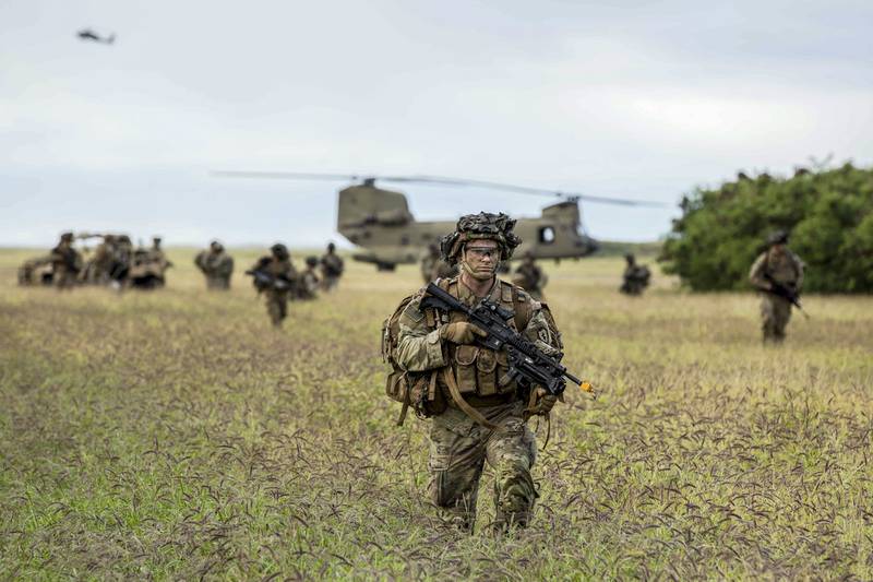 Soldiers conduct an emergency deployment readiness exercise mission at Pacific Missile Range Facility Barking Sands on the island of Kauai, Hawaii, on Dec. 10, 2020.