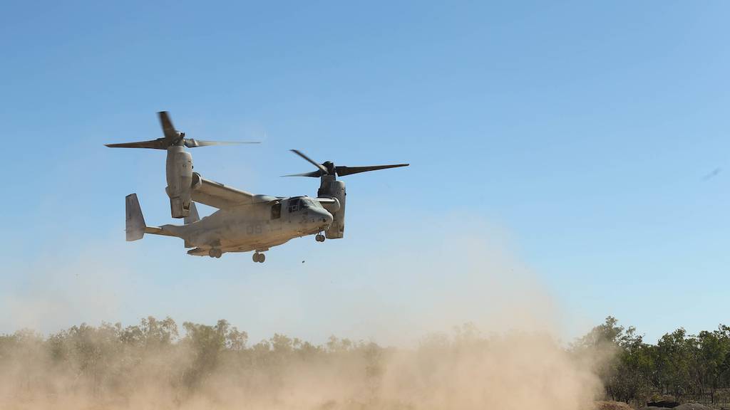 Al menos tres marines muertos y varios heridos en el accidente de un Osprey en Australia
