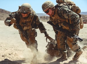 Broken feet and hurt shoulders: Male Marines have far more injuries than  women at Infantry Officer Course