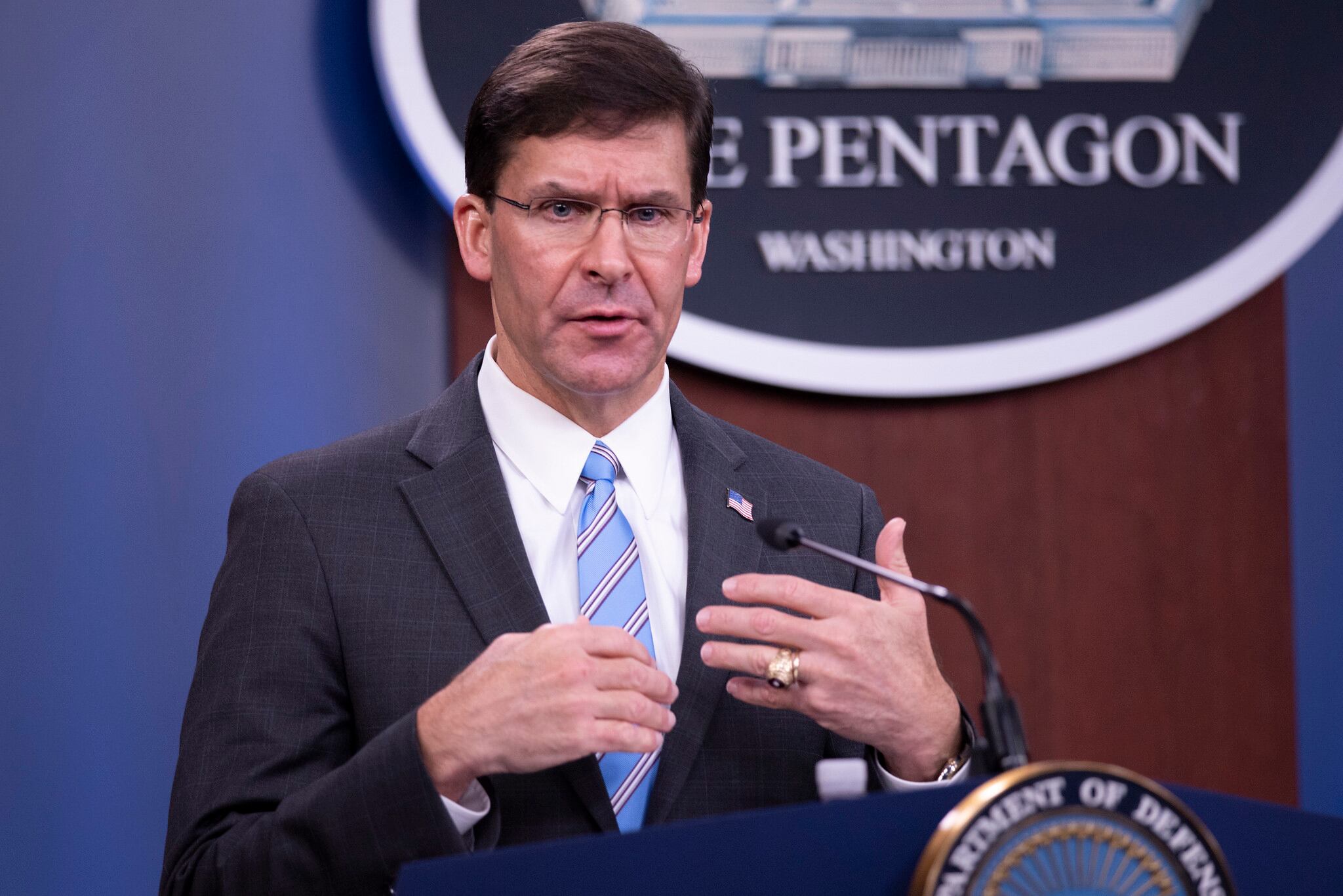 Secretary of Defense Mark Esper